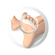 Protectie silicon, pentru deget in ciocan, 21 mm
