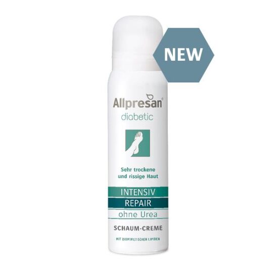 Allpresan Diabetic Intensive + Repair fara Uree, 125ml