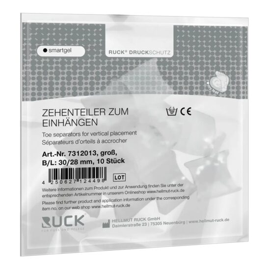 Protectie Smartgel cu separatoare, L ( latime/lungime: 30/28 mm ) 10 buc. / set