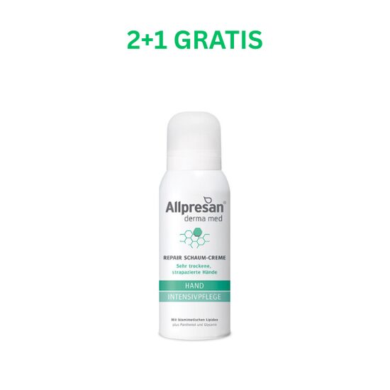 Allpresan derma med - Crema spuma de maini intensive repair, 100 ml 2+1 GRATIS