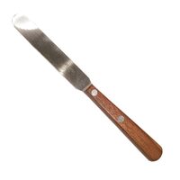 Spatula inox, forma circulara, 1 buc.