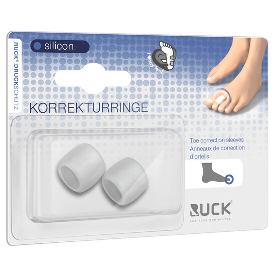Inel corector siliconic,  marime 1, diametru 11mm. Set 2 buc.